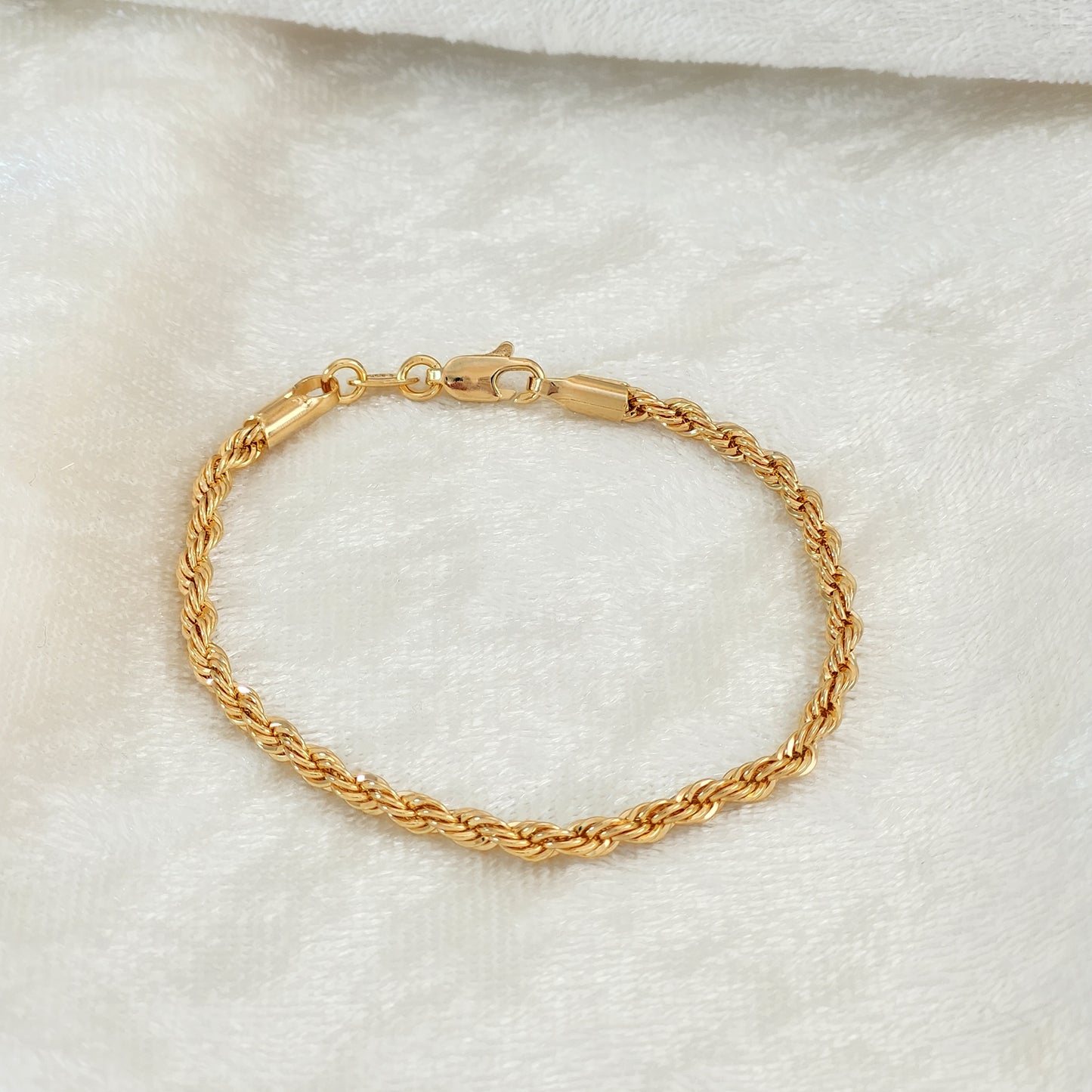 OPULENT BRACELET 18kt Gold Filled Rope