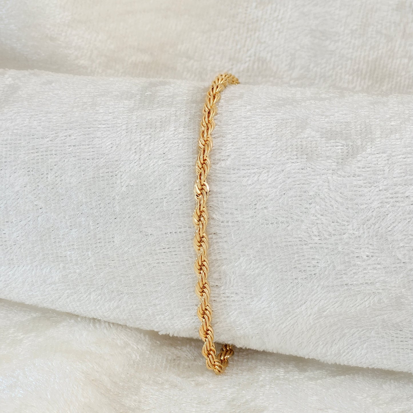 OPULENT BRACELET 18kt Gold Filled Rope